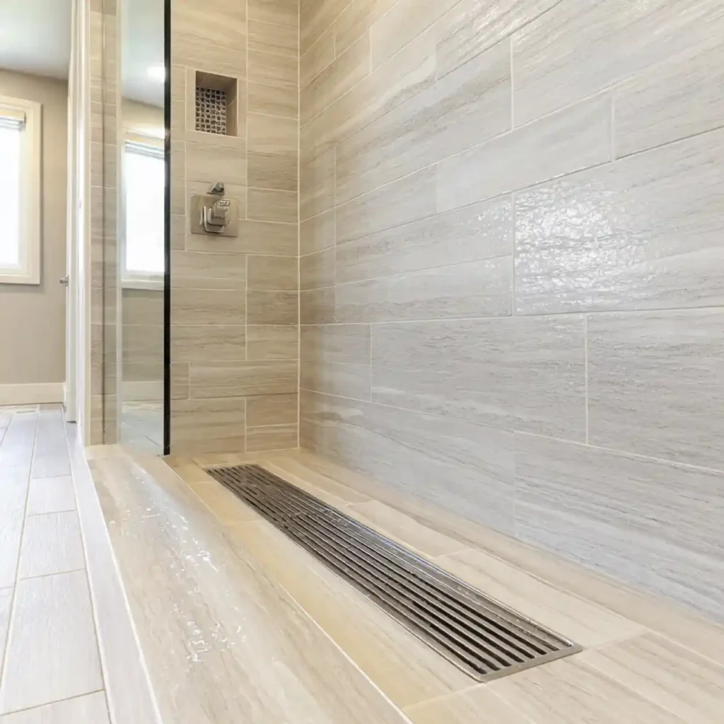 22-Walk-In Shower No Door Idea