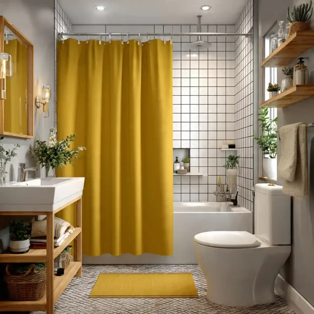 22-Yellow Bathroom Idea