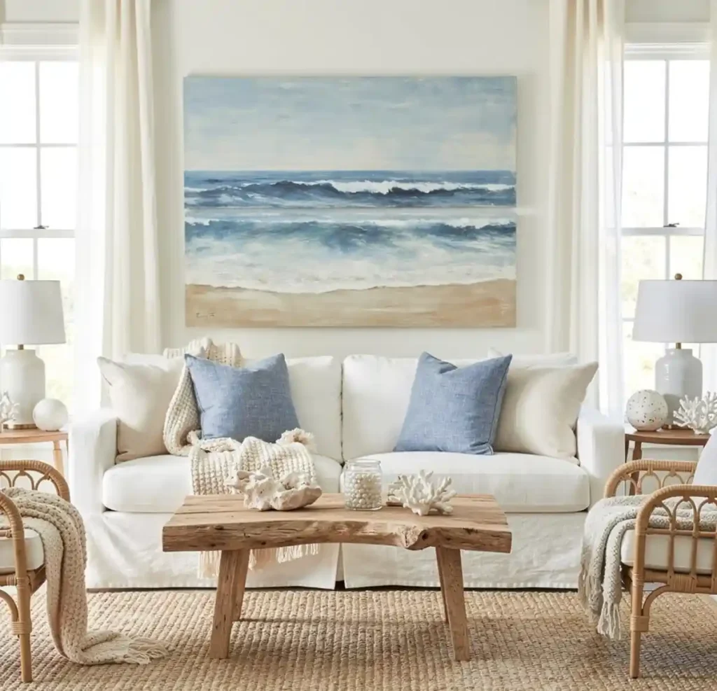 23-Coastal Living Room Idea