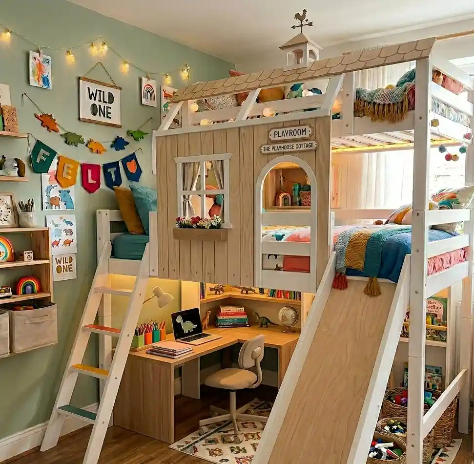 23-Kids Loft Beds Idea