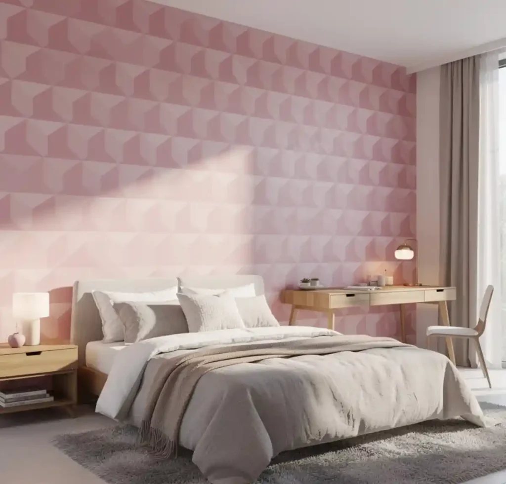 23-Pink Bedroom Idea