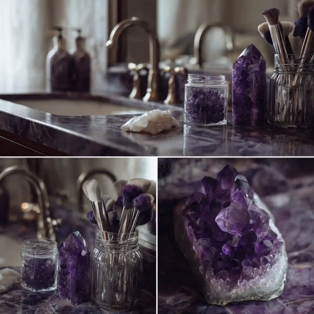 23-Purple Bathroom Ideas