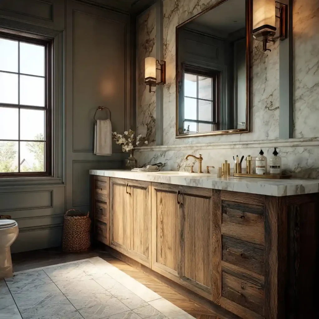 23-Stunning Marble Bathroom Ideas