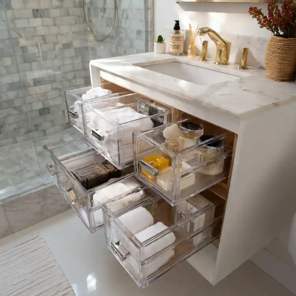 23-Under Bathroom Sink Organization Idea