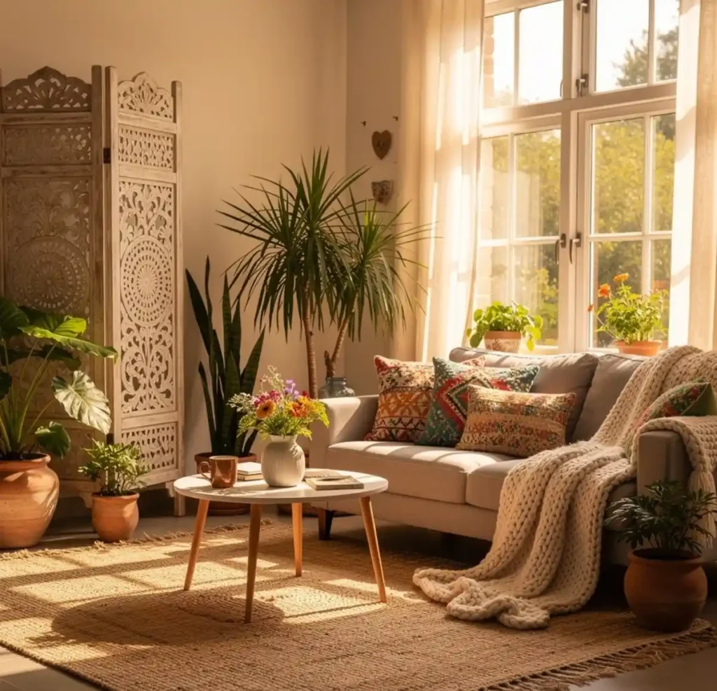 24-Boho Living Room Idea