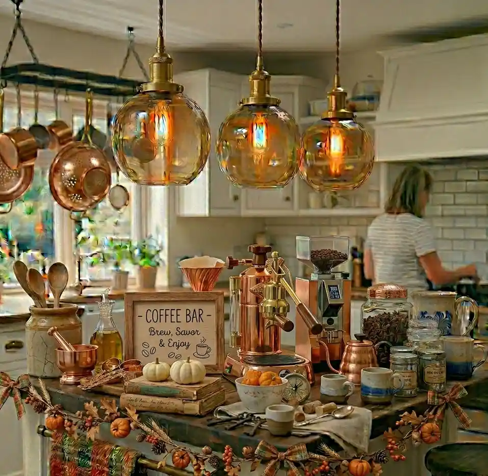 24-Kitchen Island Decor Idea