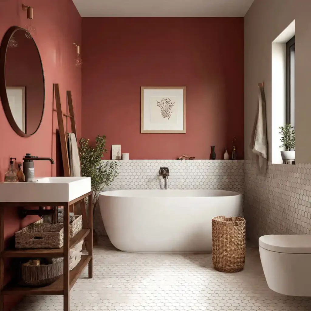 24-Stunning Pink Bathroom Idea