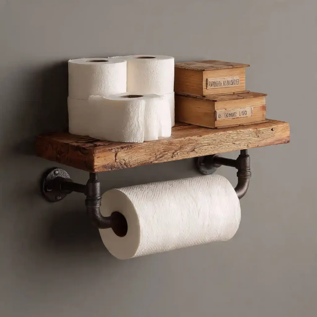 24-Toilet Paper Holder Idea
