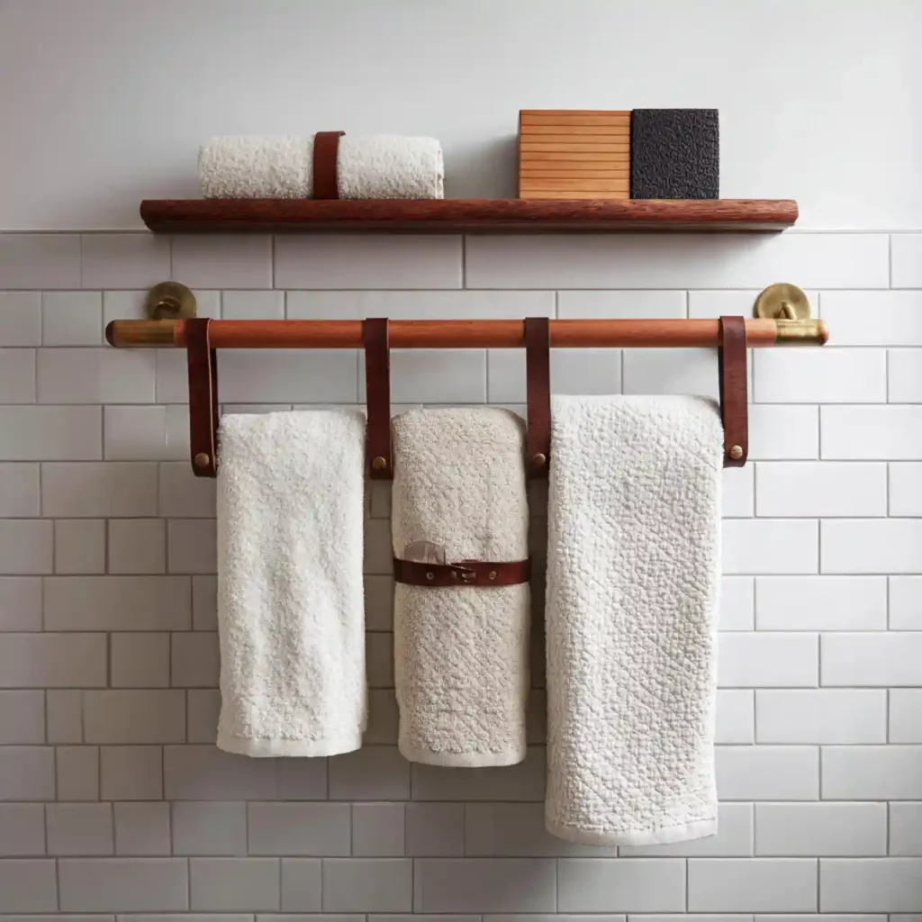 24-Unique Towel Rack Idea