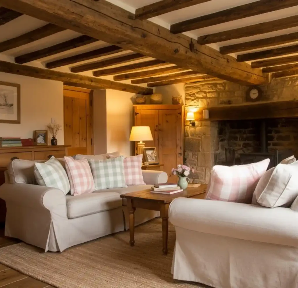 25-Cottage Living Room Idea