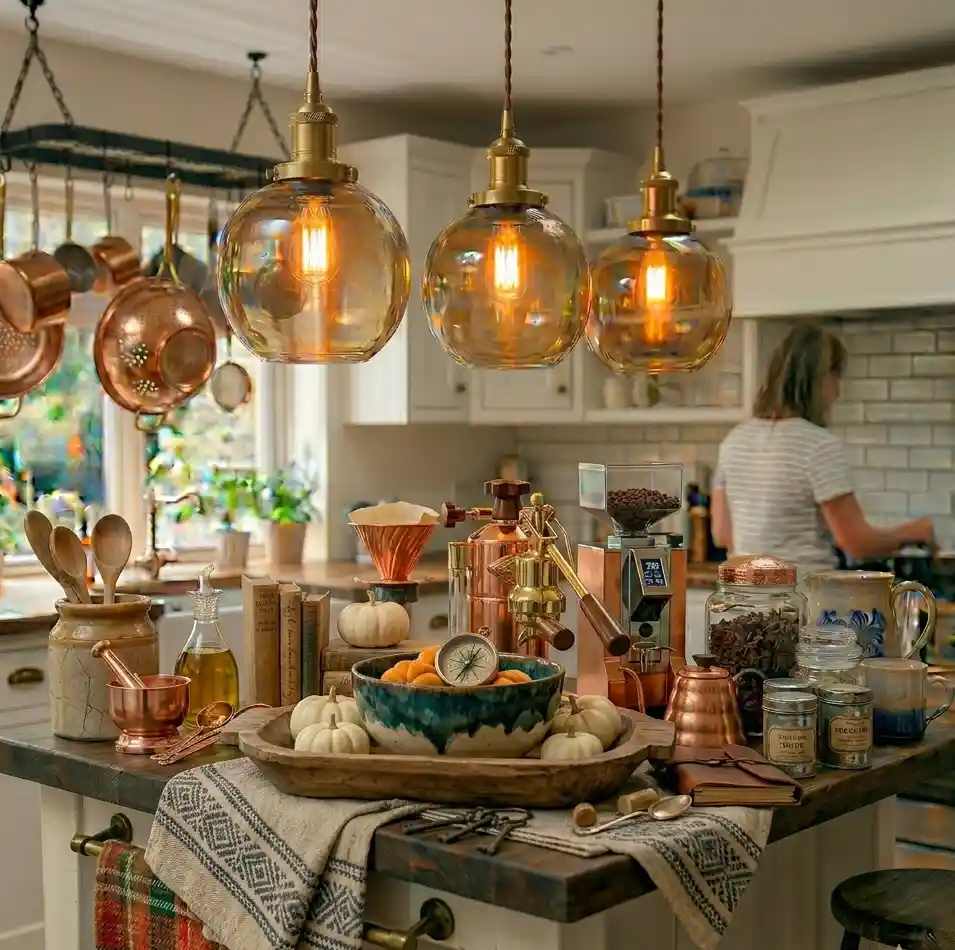 25-Kitchen Island Decor Idea