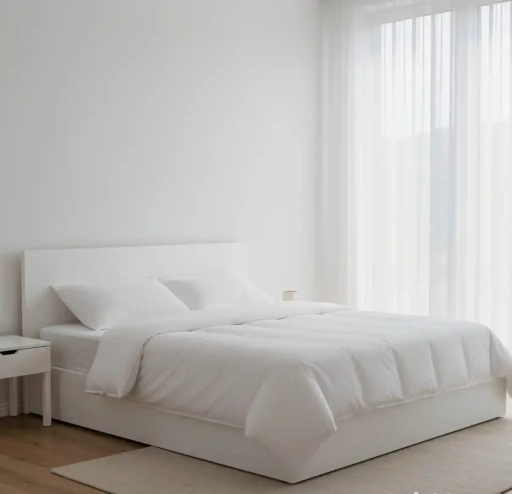 25-No Headboard Bedroom Idea