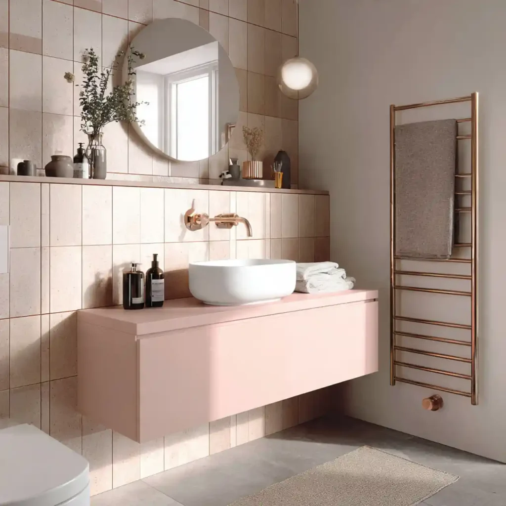 25-Pink Bathroom Ideas