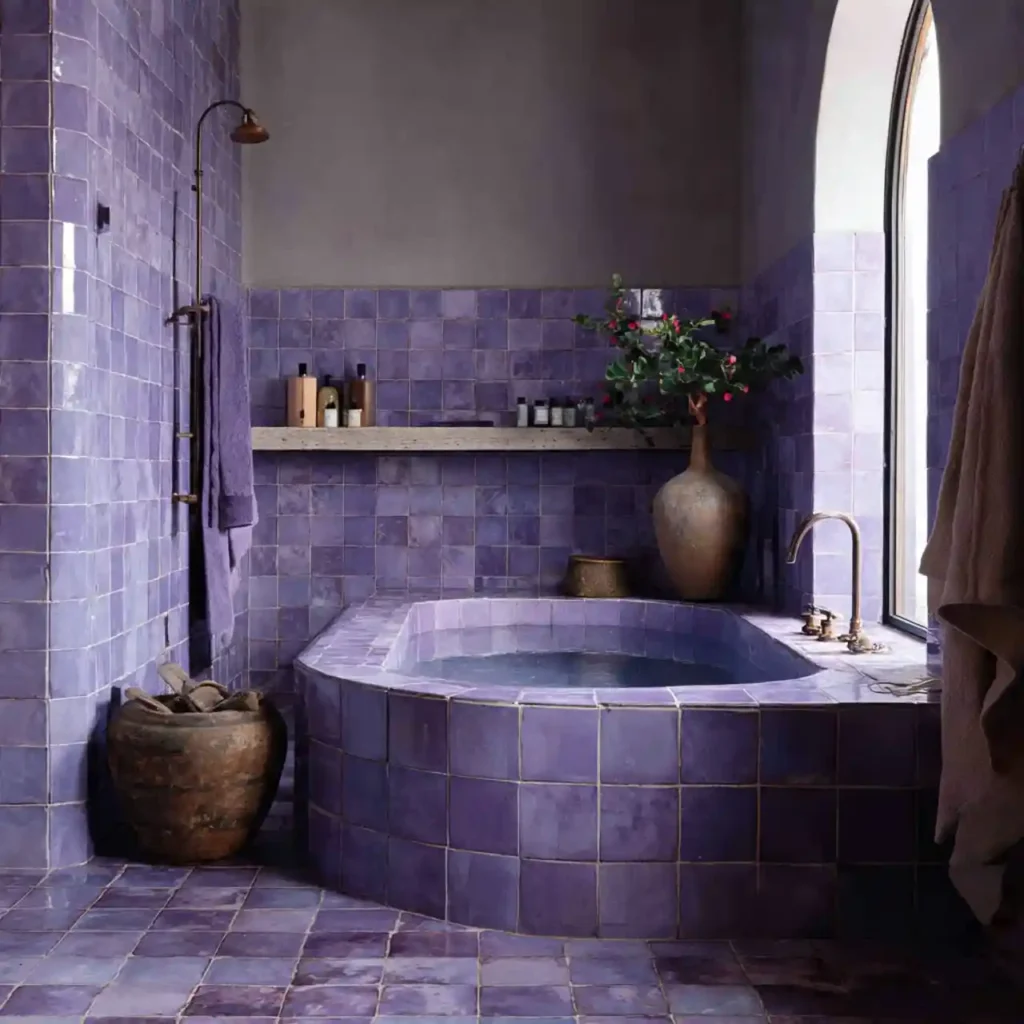 25-Purple Bathroom Ideas