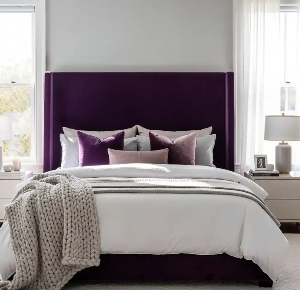 25-Purple Bedroom Idea