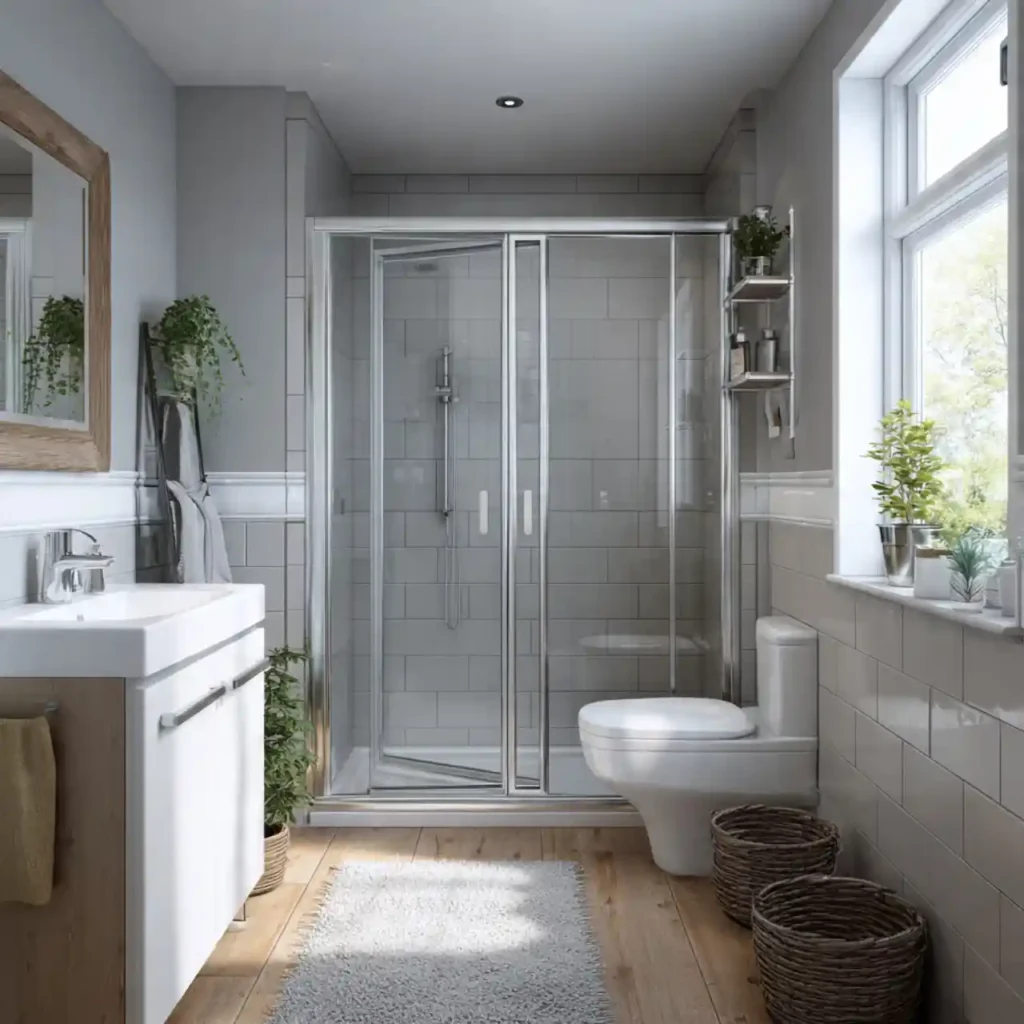 25-Small Bathroom with Shower Idea