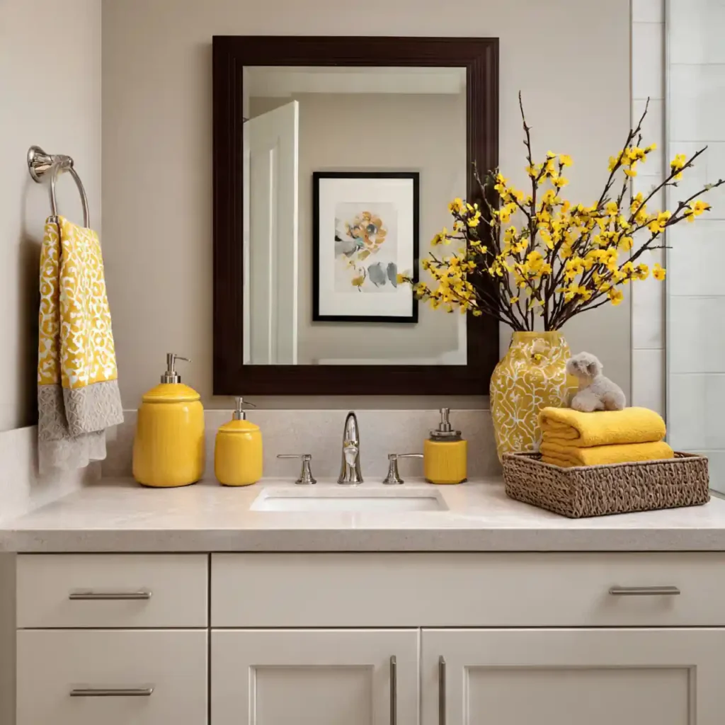 25-Yellow Bathroom Idea