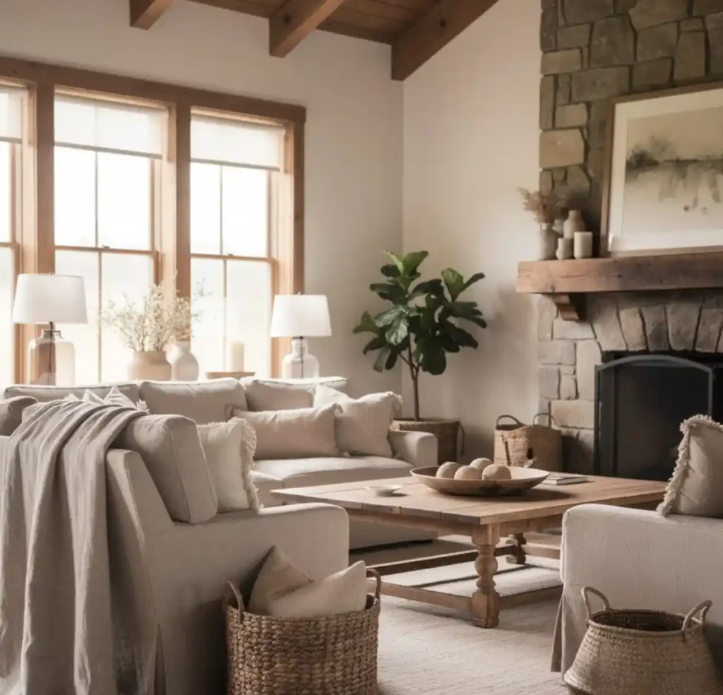 26-Cottage Living Room Idea