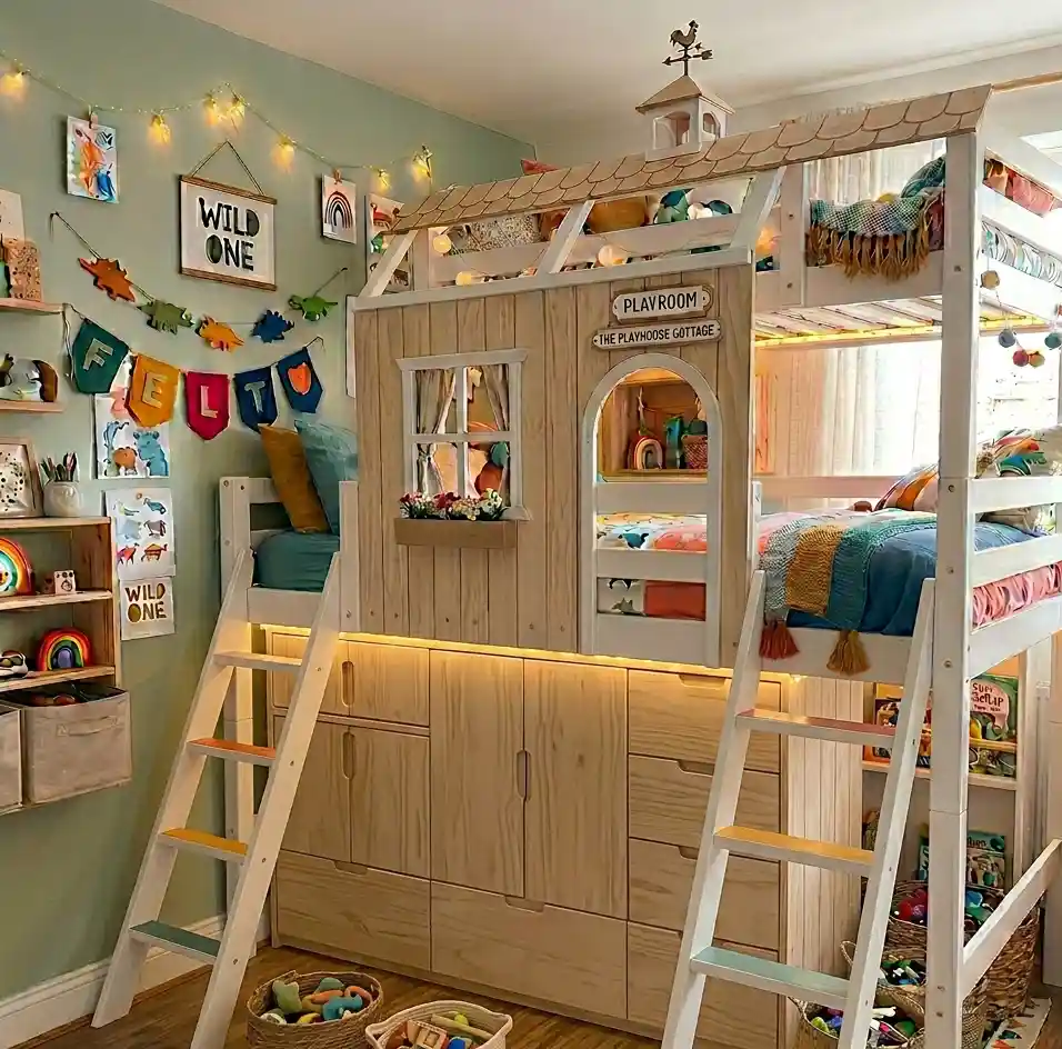 26-Kids Loft Beds Idea