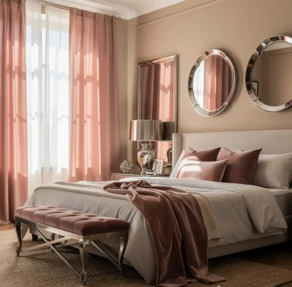 26-Pink Bedroom Idea