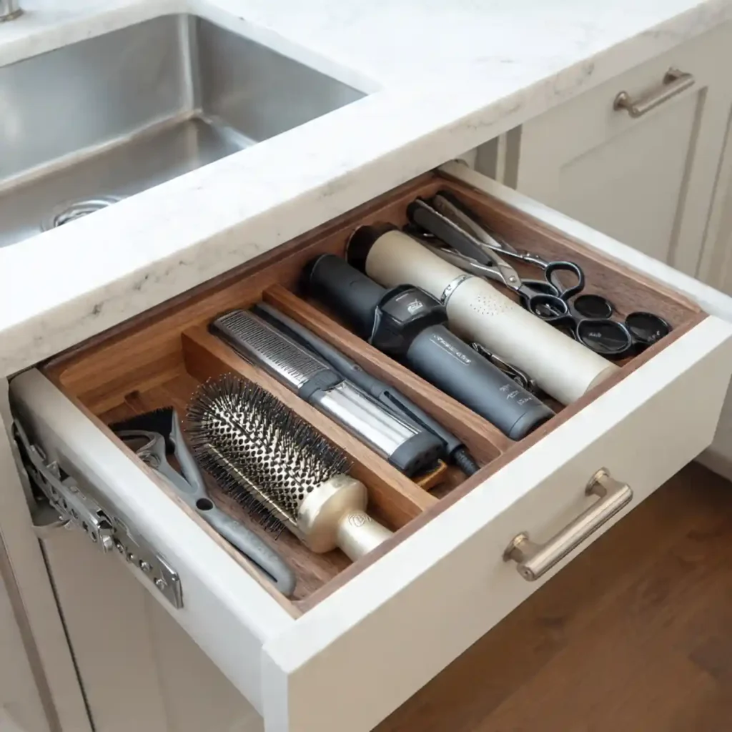 26-Under Bathroom Sink Organization Idea