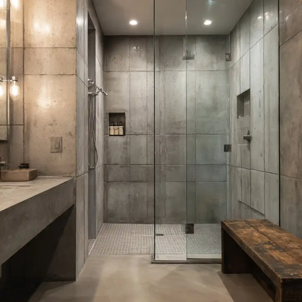 26-Unique Shower Tile Design Idea
