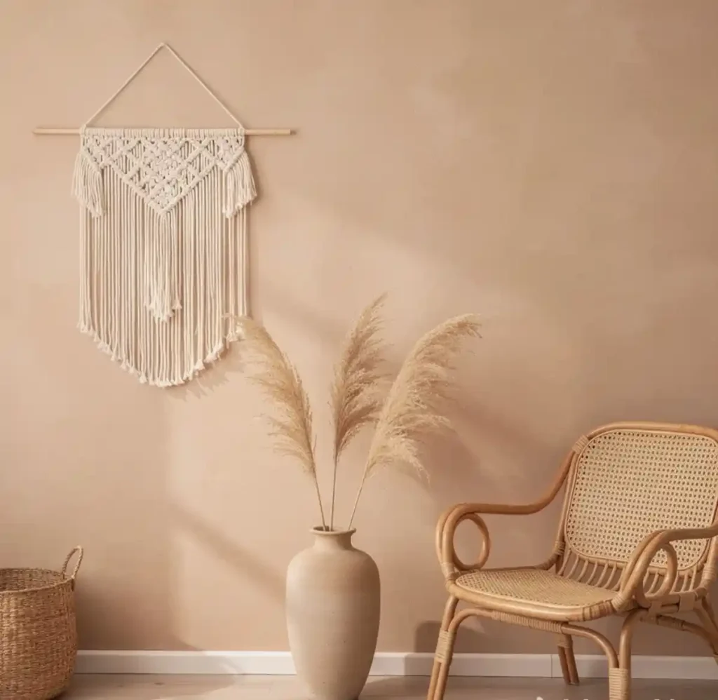 27-Creative Living Room Wall Idea