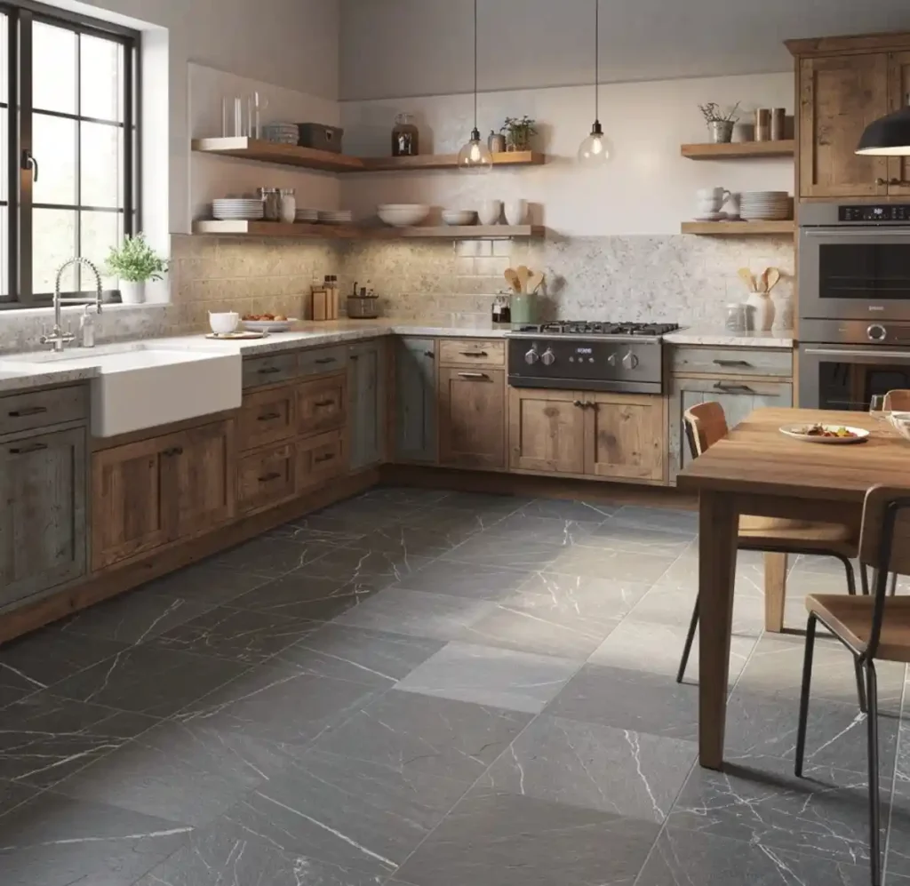 27-Kitchen Floor Idea