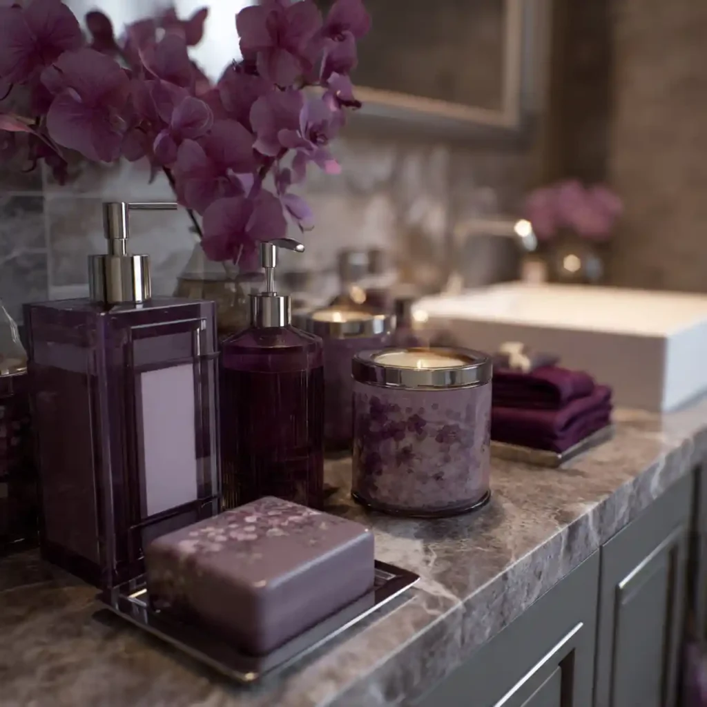 27-Purple Bathroom Ideas