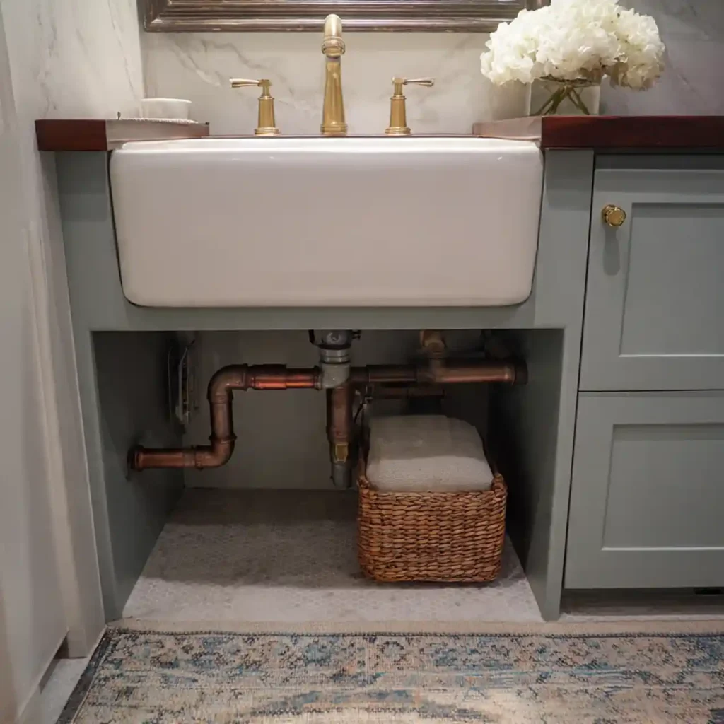 27-Under Bathroom Sink Organization Idea