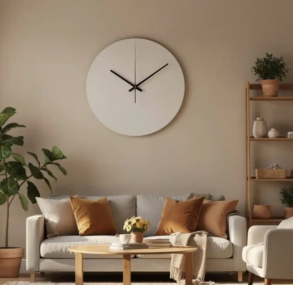 28-Creative Living Room Wall Idea