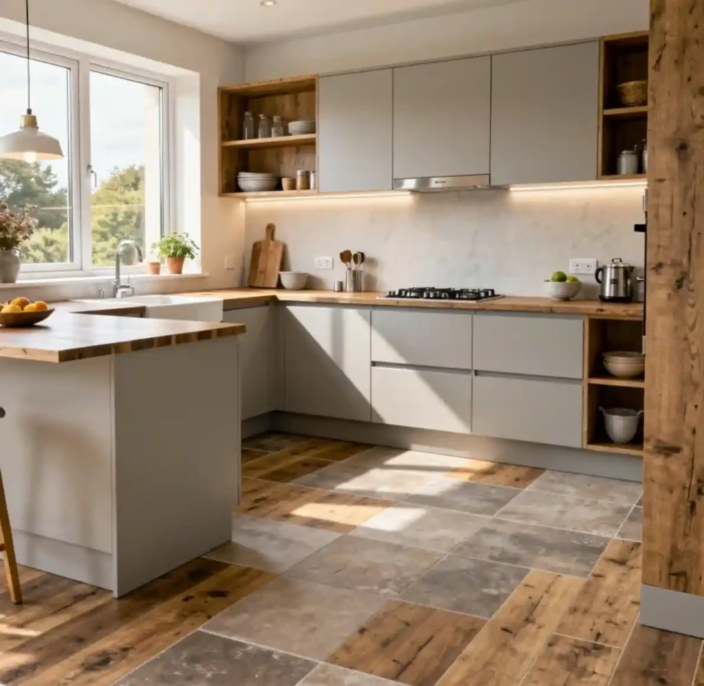 28-Kitchen Floor Idea