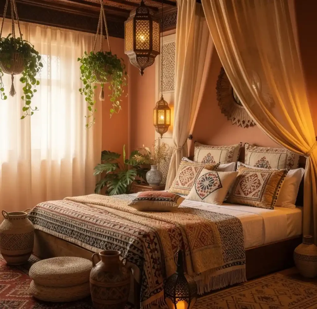 28-Moroccan Bedroom Decor Idea