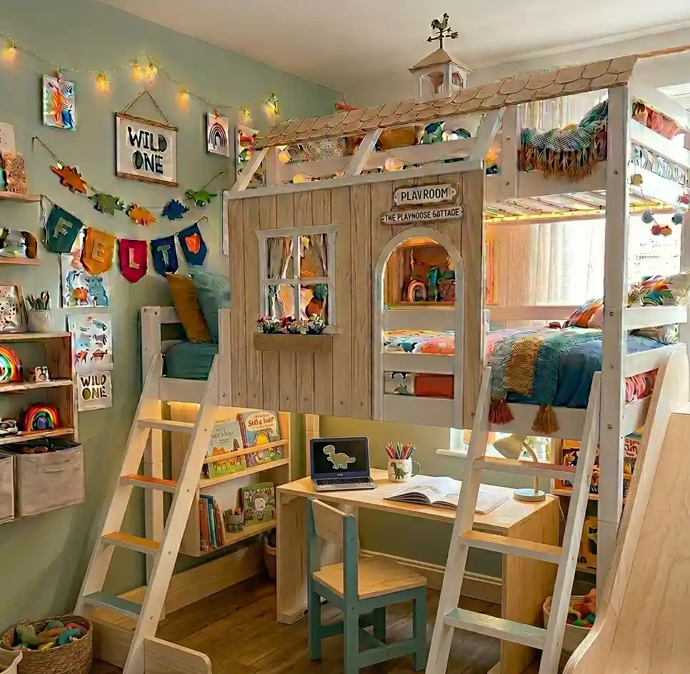 29-Kids Loft Beds Idea