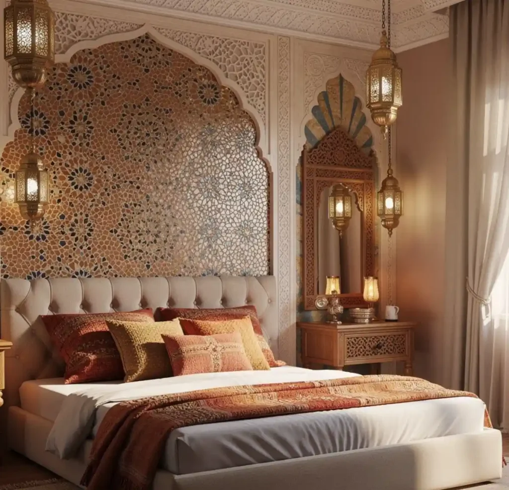 29-Moroccan Bedroom Decor Idea