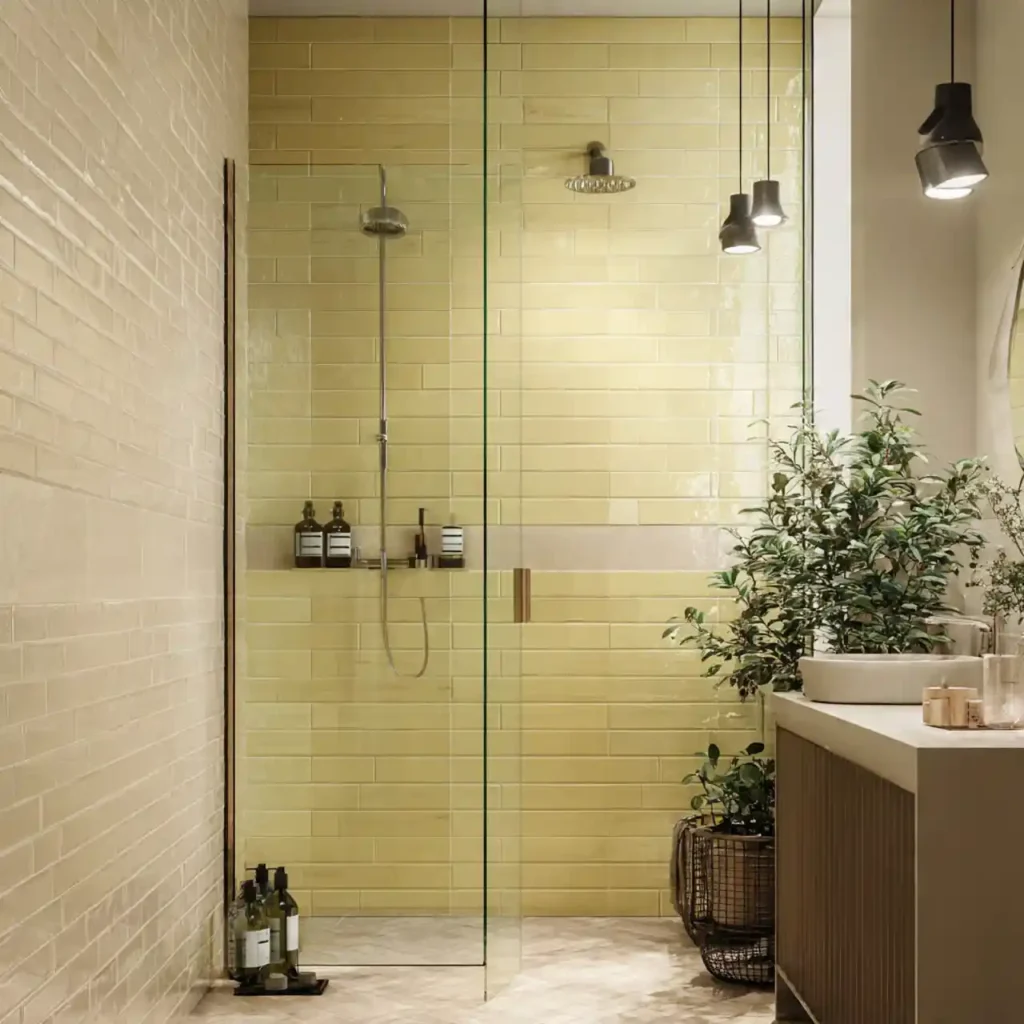 29-Yellow Bathroom Idea