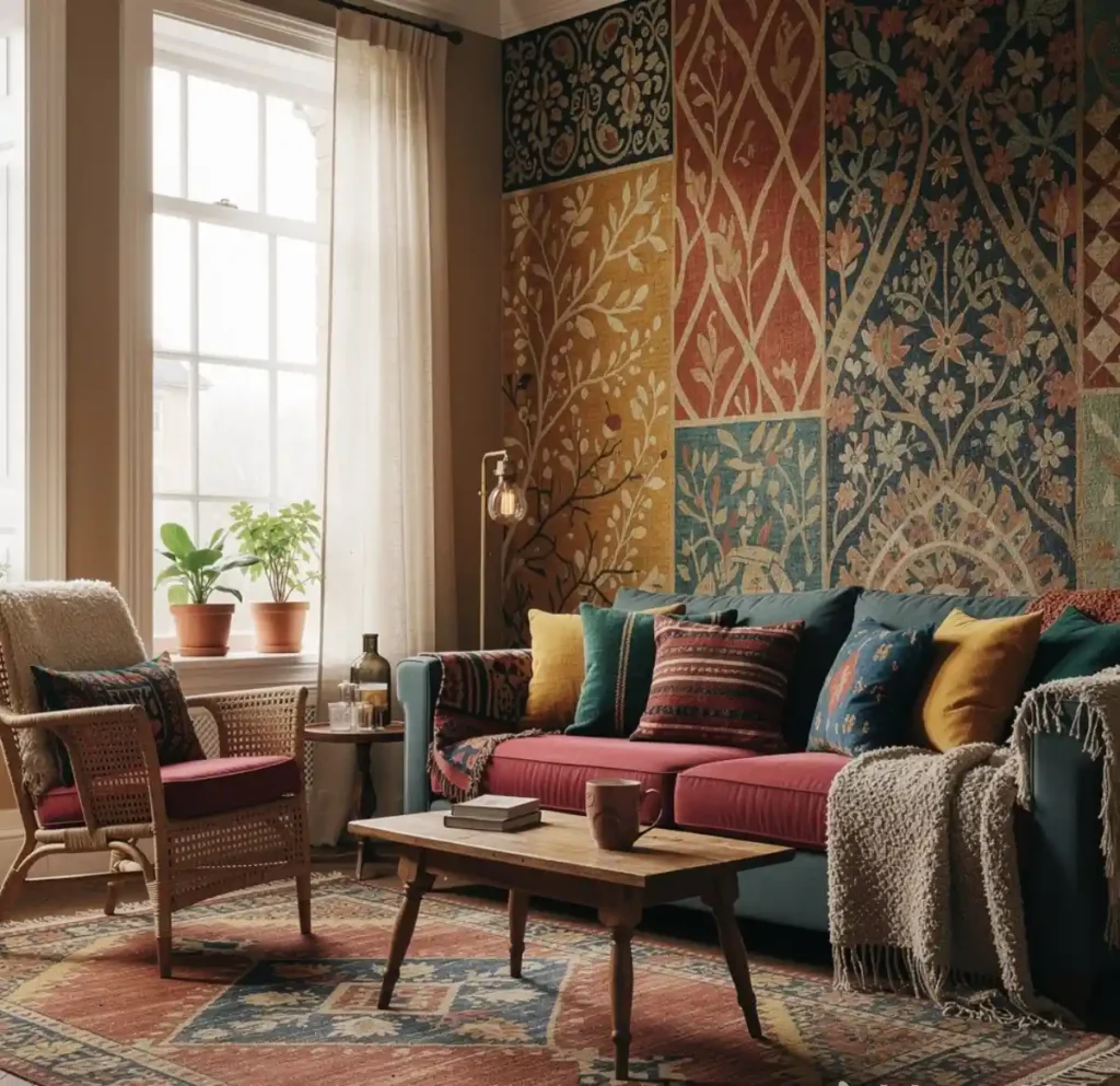 3-Boho Living Room Idea