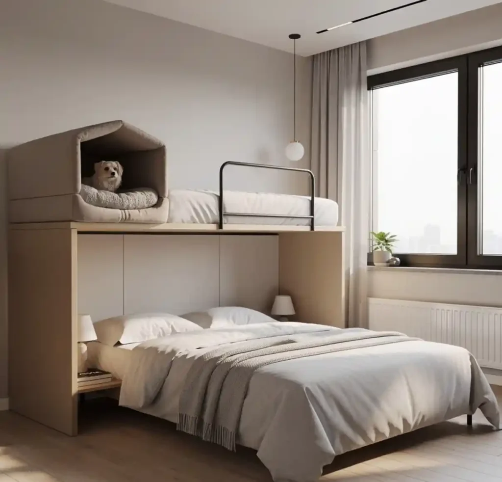3-Pet Bedroom Idea