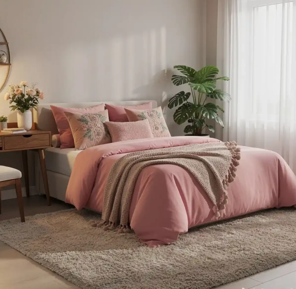 3-Pink Bedroom Idea