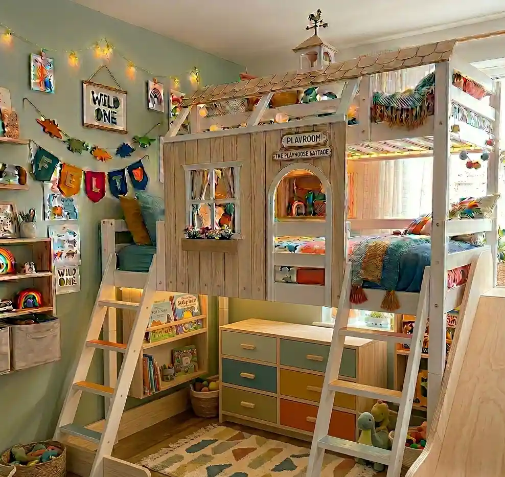 30-Kids Loft Beds Idea