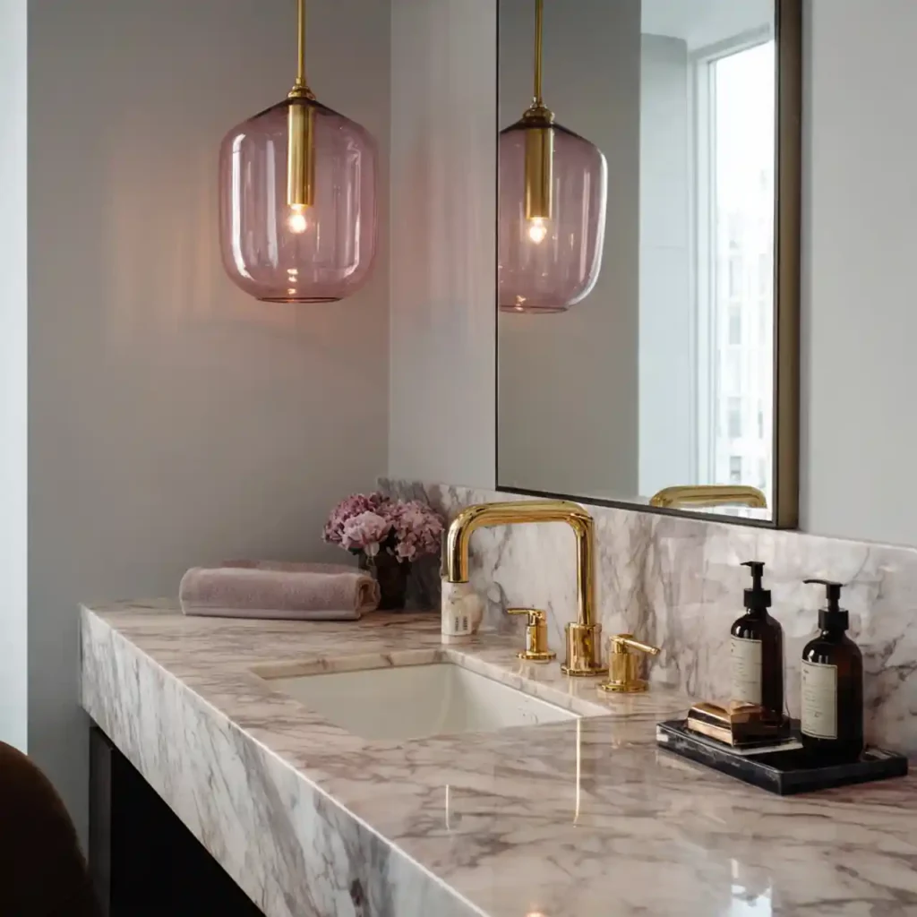 33-Pink Bathroom Ideas