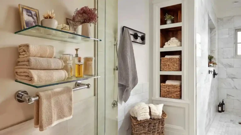 34 Unique Towel Rack Ideas to Elevate Your Bathroom Decor