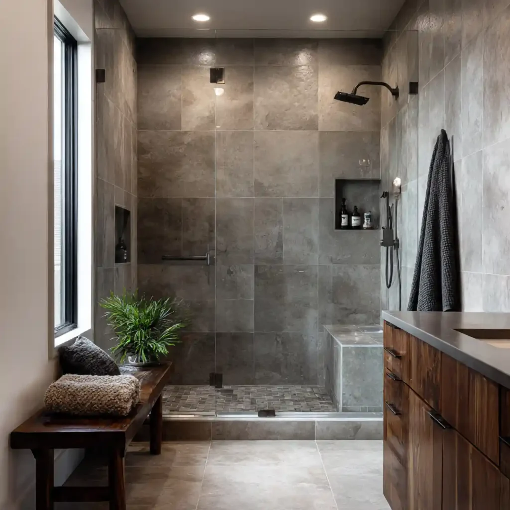 34-Walk-In Shower Idea