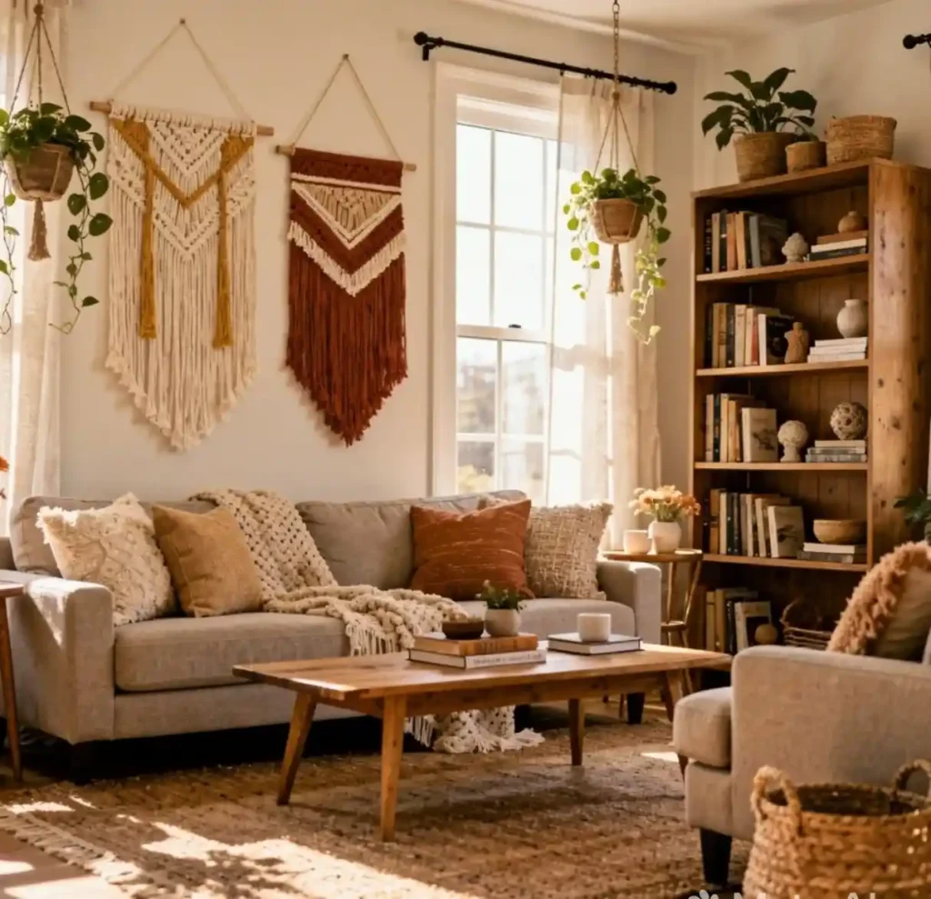 4-Boho Living Room Idea