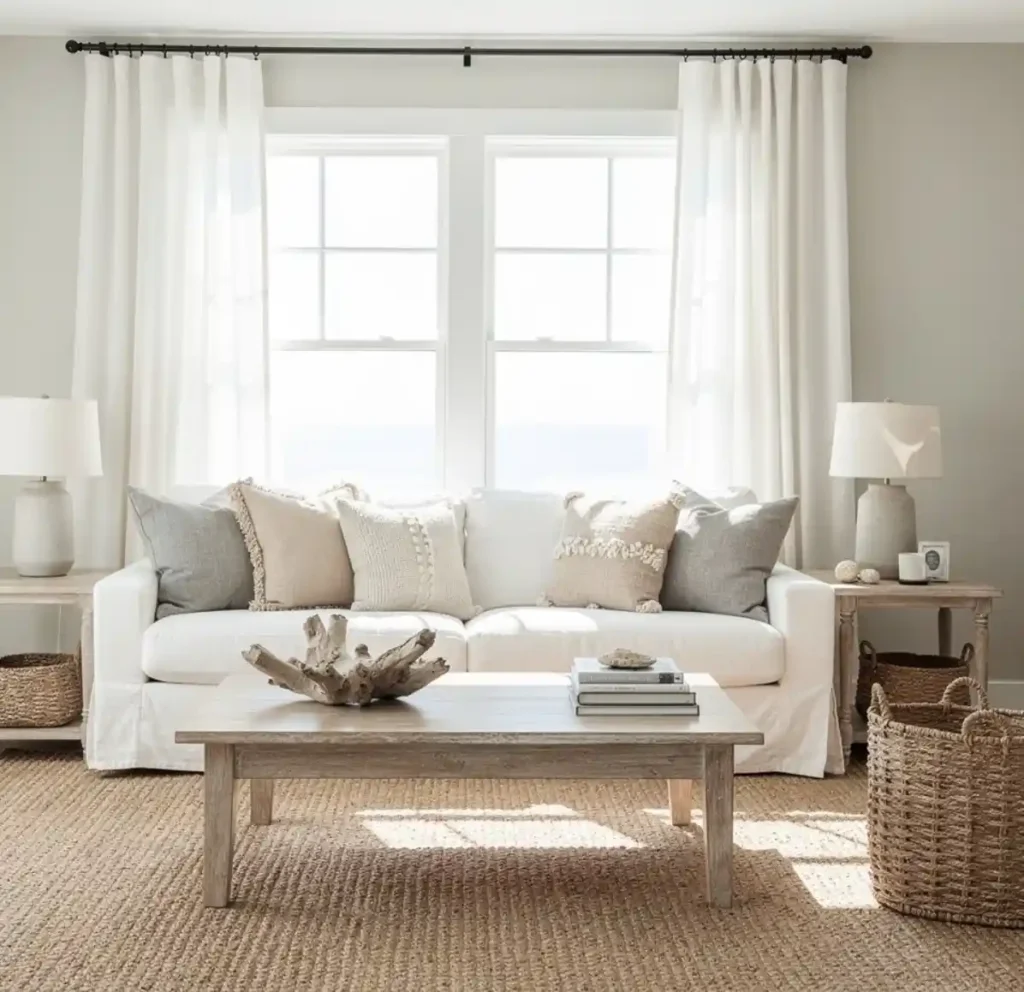 4-Coastal Living Room Idea