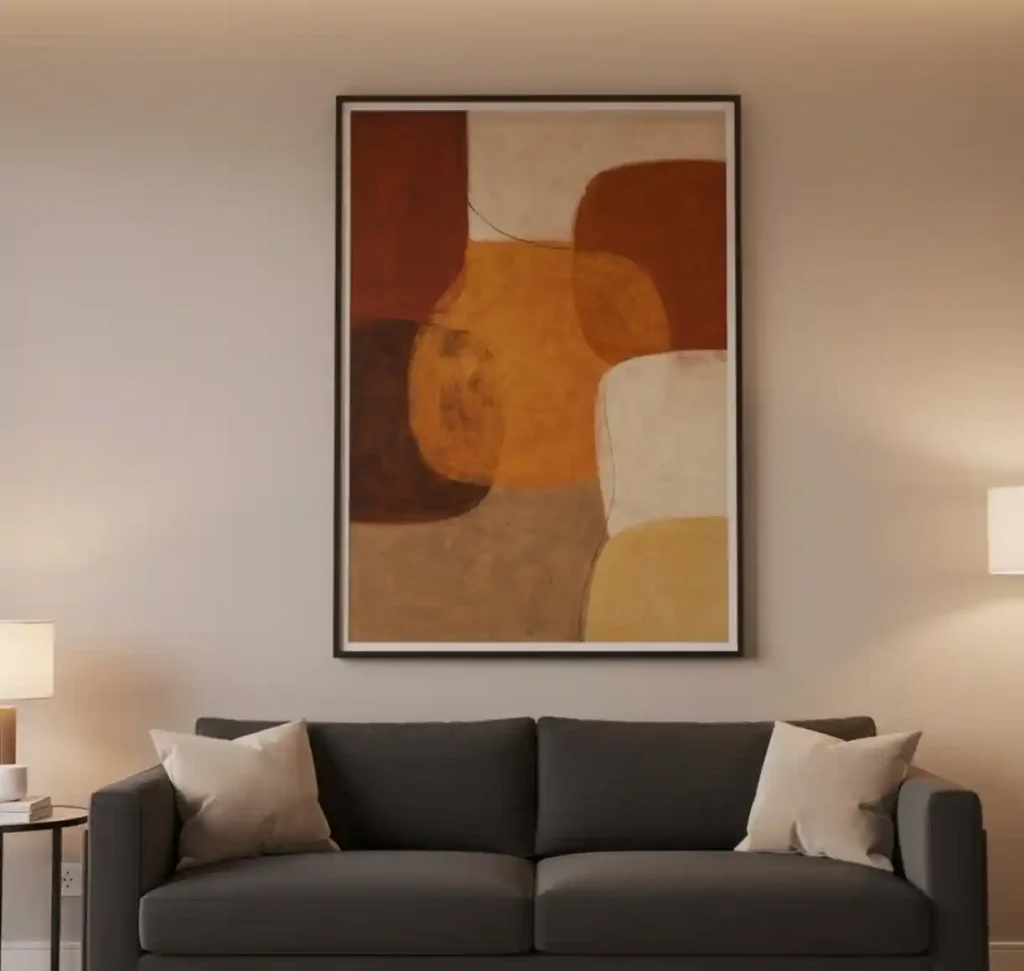 4-Creative Living Room Wall Idea