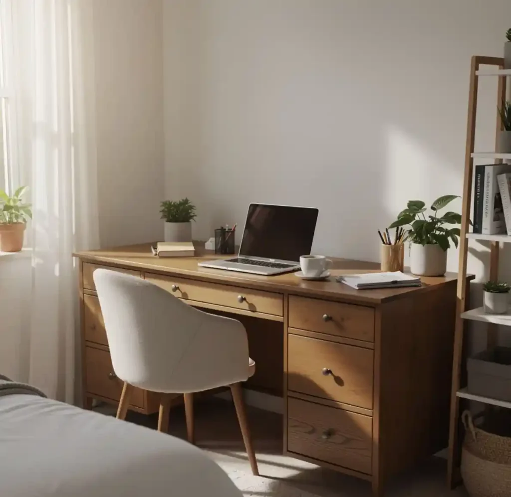4-Inspiring Home Office in Bedroom Design