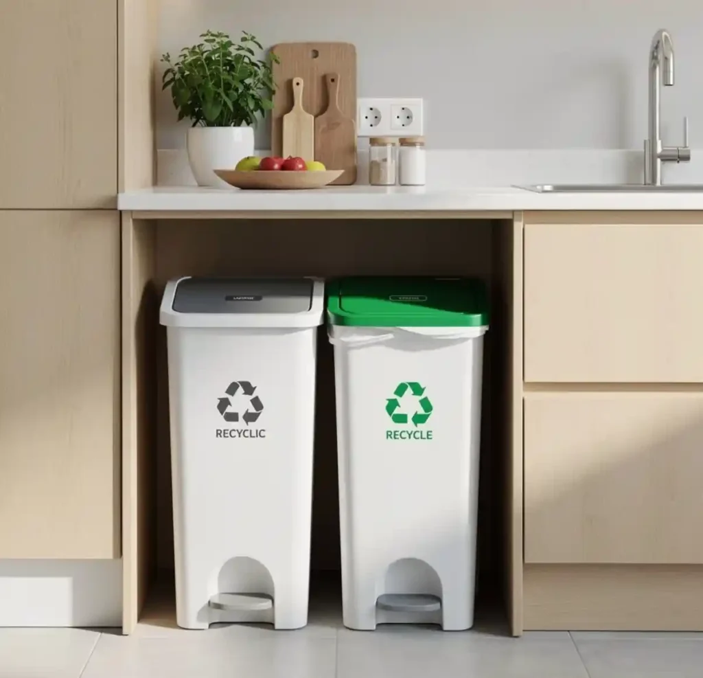 4-Kitchen Trash Can Idea