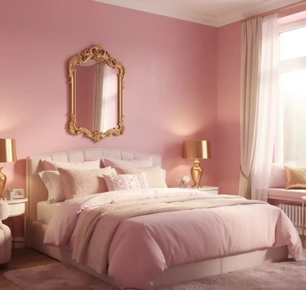 4-Pink Bedroom Idea