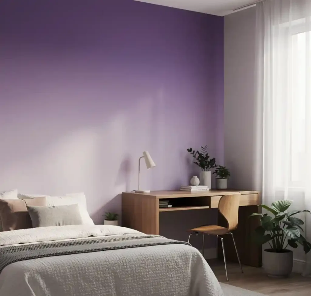 4-Purple Bedroom Idea